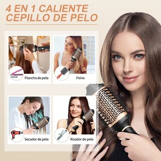 Foto 3 | Foto 3 | Cepillo Secador Moldeador Para Pelo Alaciado Y Rizado 4 En 1 Lab.g Dorado