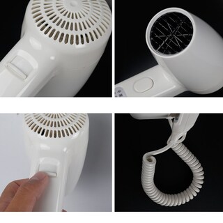 Foto 3 | Foto 3 | Secador De Pelo Montado En La Pared 220 V 1200 W Iones Negativos Blanco - Venta Internacional.