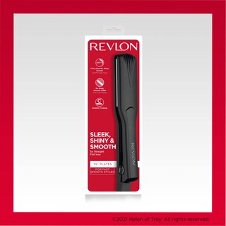 Foto 6 | Foto 6 | Plancha Revlon Negra de Cerámica Lisa y Recta 1.5'' - Venta Internacional