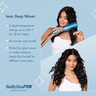 Foto 2 | Foto 2 | Rizador de Pelo Babylisspro Ionic Deep Waver Ultraligero - Venta Internacional