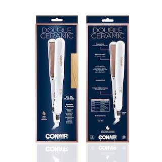 Foto 7 | Foto 7 | Plancha De Pelo Flat Iron Conair De Doble Cerámica De 1 1/4 Pulgadas - Venta Internacional.