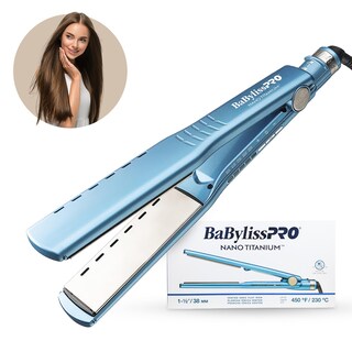 Foto 1 | Foto 1 | Plancha Profesional Babyliss Pro Nano Titanium Iónica Vented 1½'' Cabello Húmedo O Seco