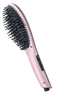Foto 7 | Foto 7 | Cepillo Alisador De Pelo Kiss Bristle Straightener Heat Pink - Venta Internacional.