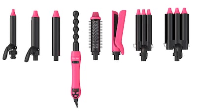 Foto 1 | Foto 1 | Ferro 8 En 1 Diana Fletes Sm C519 Rosa Cerámica Negra