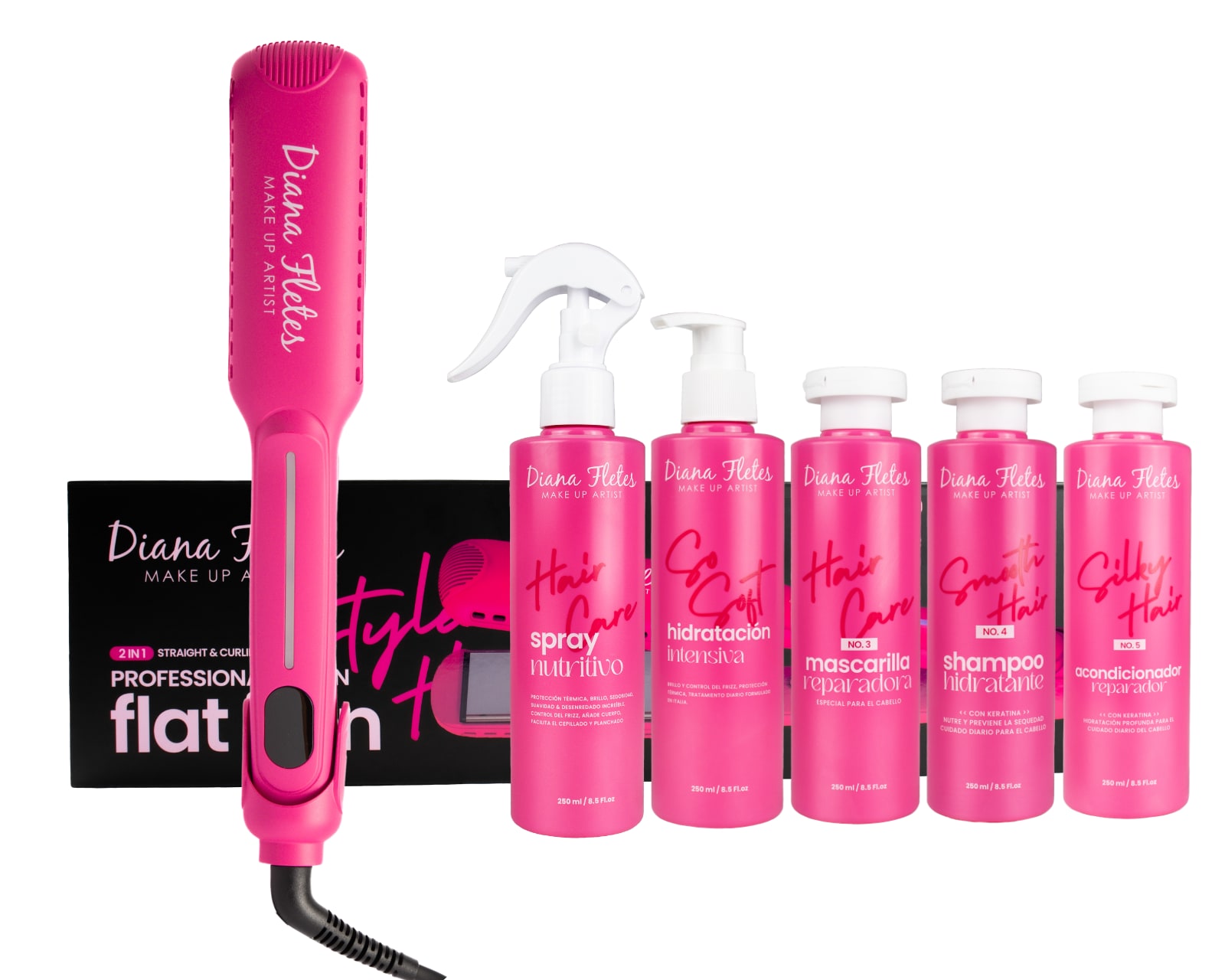 Kit Plancha + Hair Care Diana Fletes