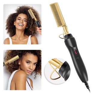 Foto 2 | Foto 2 | Plancha Alisadora Para Cabello Seco Y Húmedo Con Peine Caliente Wt-044 - Venta Internacional.