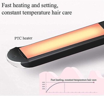 Foto 3 | Foto 3 | Plancha De Pelo Huoguo Professional Se Calienta Hasta 200 °c Color Blanco - Venta Internacional.