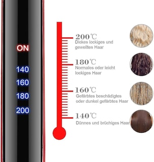 Foto 2 | Foto 2 | Plancha De Pelo 2 En 1 Huoguo Fast Heat Led 140-200 °c - Venta Internacional.