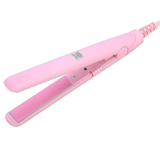 Foto 1 | Foto 1 | Plancha De Pelo Huoguo 2 En 1 De Cerámica Con Turmalina Mini Rosa - Venta Internacional.