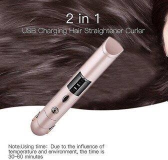 Foto 2 | Foto 2 | Plancha De Pelo Huoguo Mini Inalámbrica 2400 Mah Recargable - Venta Internacional.