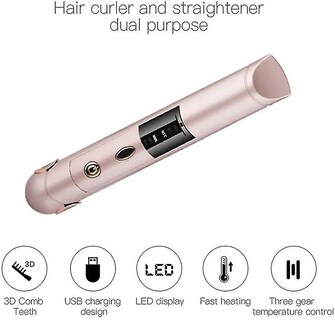 Foto 3 | Foto 3 | Plancha De Pelo Huoguo Mini Inalámbrica 2400 Mah Recargable - Venta Internacional.