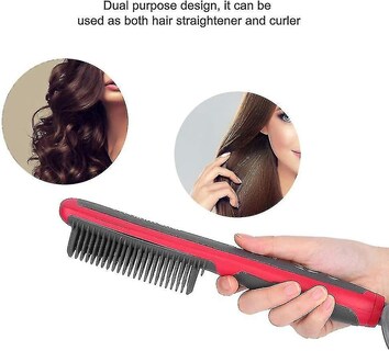 Foto 2 | Foto 2 | Cepillo Alisador De Pelo Huoguo Professional Ceramic 2 En 1 - Venta Internacional.