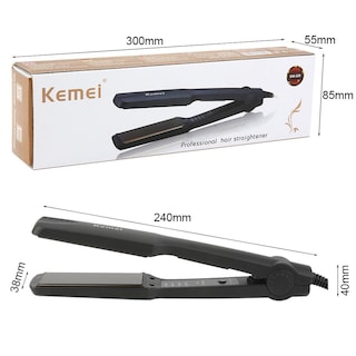 Foto 3 | Foto 3 | Planchas De Pelo Genérica Km-329 Professional Black - Venta Internacional.