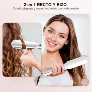 Foto 4 | Foto 4 | Plancha Para Cabello Infrarrojos Plancha Y Rizador Cerámica Plancha Panel Grande De 2 2 Pulgadas Con 26 Temperaturas Ajustables