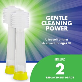 Foto 2 | Foto 2 | Cabezal de Repuesto Ultrasuaves para Cepillo de Dientes Sónico Brilliant Oral Care Kids 2 Piezas - Venta Internacional