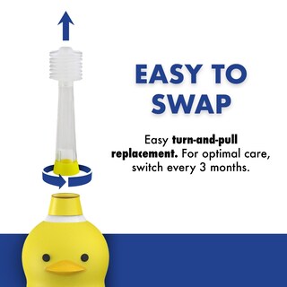 Foto 5 | Foto 5 | Cabezal de Repuesto Ultrasuaves para Cepillo de Dientes Sónico Brilliant Oral Care Kids 2 Piezas - Venta Internacional