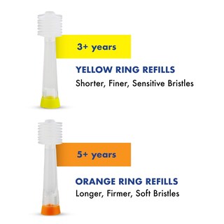 Foto 7 | Foto 7 | Cabezal de Repuesto Ultrasuaves para Cepillo de Dientes Sónico Brilliant Oral Care Kids 2 Piezas - Venta Internacional