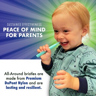 Foto 5 | Foto 5 | Cepillo De Dientes Brilliant Oral Care Baby Soft Bristles 0-2 Años Paquete De 3 - Venta Internacional.