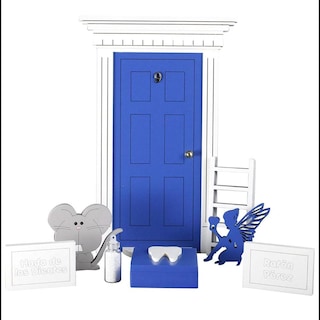 Foto 1 | Foto 1 | Nandos El Detalle Perfecto Puerta Mágica Grande Para El Ratón De Los Dientes, Azul Rey