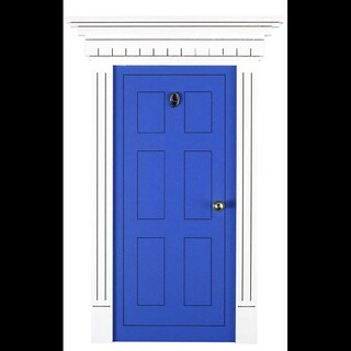 Foto 2 | Foto 2 | Nandos El Detalle Perfecto Puerta Mágica Grande Para El Ratón De Los Dientes, Azul Rey