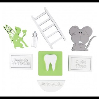 Foto 3 | Foto 3 | Nandos El Detalle Perfecto Puerta Mágica Grande Para El Ratón De Los Dientes, Limón