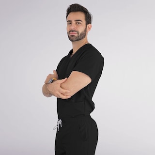 Foto 2 | Foto 2 | Conjunto Quirúrgico Antifluidos Negro Sea Brazil para Hombres