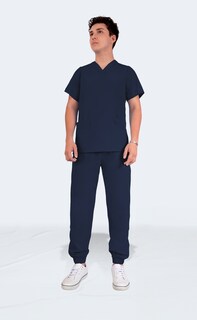 Foto 6 | Foto 6 | Conjunto Quirúrgico Antifluidos Azul Marino Sea Brazil para Hombre