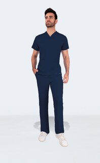 Foto 5 | Foto 5 | Conjunto Quirúrgico Antifluidos Corte Recto Hombre Azul Marino Sea Brazil