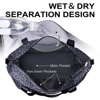 Foto 3 | Foto 3 | Bolsa De Viaje Woomada Weekender Para Mujer Con Compartimento Para Zapatos - Venta Internacional.