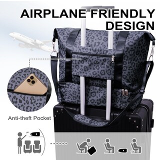 Foto 4 | Foto 4 | Bolsa De Viaje Woomada Weekender Para Mujer Con Compartimento Para Zapatos - Venta Internacional.