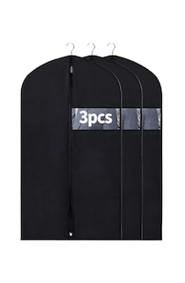 Foto 1 | Foto 1 | Fundas Para Ropa 60x100 Porta Trajes Con Perchero Negro Negro