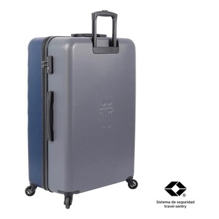 Foto 4 | Foto 4 | Totto Maleta De Viaje Grande Con Ruedas 360 Y Protección 231 Azul
