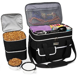 Foto 1 | Foto 1 | Bolsa De Viaje Para Mascotas Baglher Dog Para Suministros, 30 Litros, Color Negro - Venta Internacional.