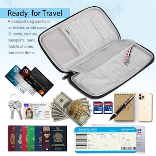 Foto 6 | Foto 6 | Funda Para Pasaporte Fintie Family Con Bloqueo Rfid Para 6 Personas - Venta Internacional.