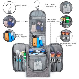 Foto 2 | Foto 2 | Neceser de Viaje Narwey Gris-Venta Internacional