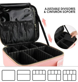 Foto 4 | Foto 4 | Estuche Xtellar Organizador De Maquillaje De Viaje Para Cosméticos