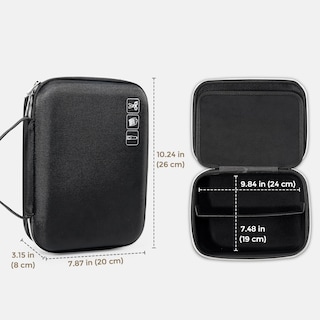 Foto 5 | Foto 5 | Organizador De Almacenamiento Rígido Procase Para Cortapelos, Negro - Venta Internacional.