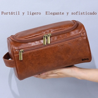 Foto 3 | Foto 3 | Neceser Cosmetiquera Belug Viaje Organizadora Portátil Marron Claro