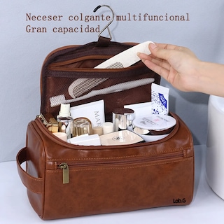 Foto 4 | Foto 4 | Neceser Cosmetiquera Lab.g Viaje Organizadora Portátil Marron Claro