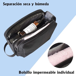 Foto 4 | Foto 4 | Neceser Belug Bolsa Sobaquera Para Hombre Organizador De Viaje Negro