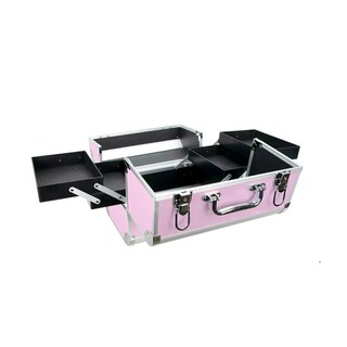 Foto 2 | Foto 2 | Neceser Lab.g Maletín Metálico Reforzado Cosmetiquera Rosa