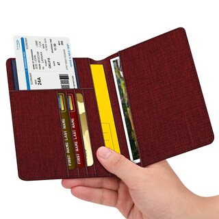 Foto 2 | Foto 2 | Cartera De Viaje Fintie Con Bloqueo Rfid Con Soporte Para Pasaporte - Venta Internacional.