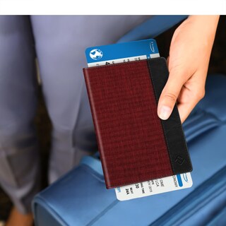 Foto 5 | Foto 5 | Cartera De Viaje Fintie Con Bloqueo Rfid Con Soporte Para Pasaporte - Venta Internacional.