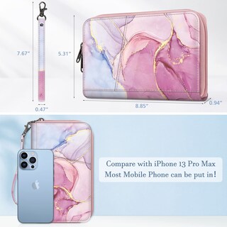Foto 4 | Foto 4 | Funda Para Pasaporte Fintie Family, Piel Vegana Con Bloqueo Rfid - Venta Internacional.