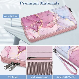 Foto 5 | Foto 5 | Funda Para Pasaporte Fintie Family, Piel Vegana Con Bloqueo Rfid - Venta Internacional.