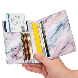 Foto 2 | Foto 2 | Cartera De Viaje Fintie Con Bloqueo Rfid Con Soporte Para Pasaporte - Venta Internacional.