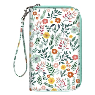 Foto 1 | Foto 1 | Funda Para Pasaporte, Cartera Fintie Family, De Nailon, Con Bloqueo Rfid - Venta Internacional.