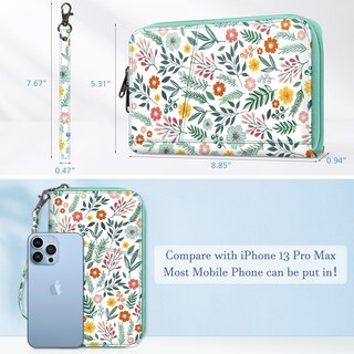 Foto 5 | Foto 5 | Funda Para Pasaporte, Cartera Fintie Family, De Nailon, Con Bloqueo Rfid - Venta Internacional.