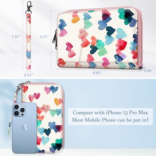 Foto 5 | Foto 5 | Funda Para Pasaporte Fintie Family, Piel Vegana Con Bloqueo Rfid - Venta Internacional.