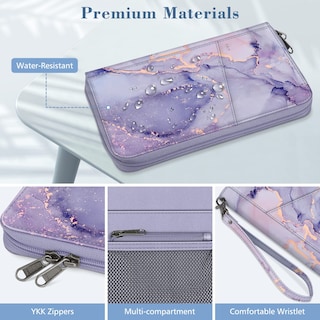 Foto 6 | Foto 6 | Funda Para Pasaporte Fintie Family, Piel Vegana Con Bloqueo Rfid - Venta Internacional.
